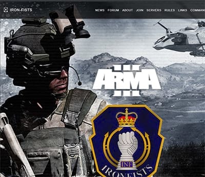 iron-fists.co.uk website